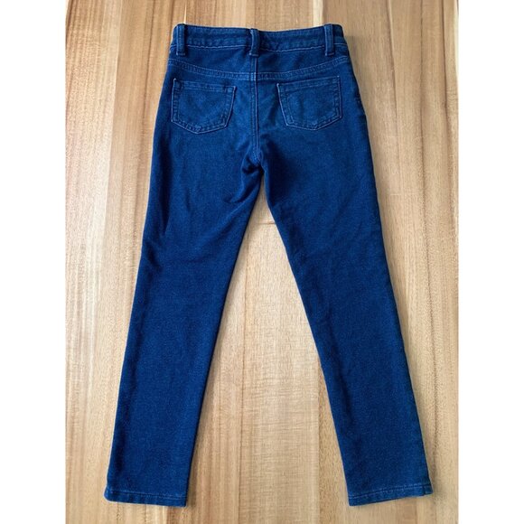 Cat & Jack Girls Blue Denim Leggings Cotton Blend Stretchy Size Small 6-6X - Picture 2 of 11